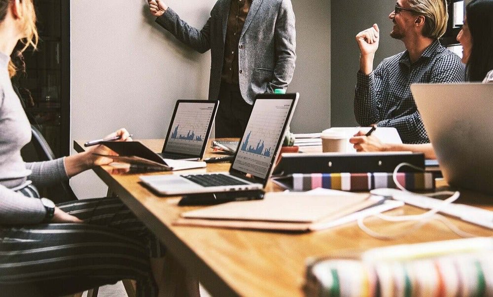 Séance de formation et de planification en équipe